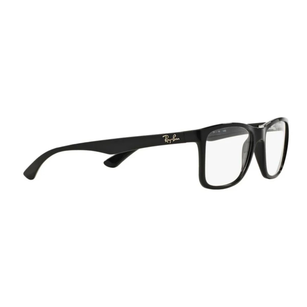 Ray-Ban RB7027I 2000 unisex optical frame delivers a modern look with lightweight acetate construction. Buy Ray-Ban black optical frames online at Optorium.