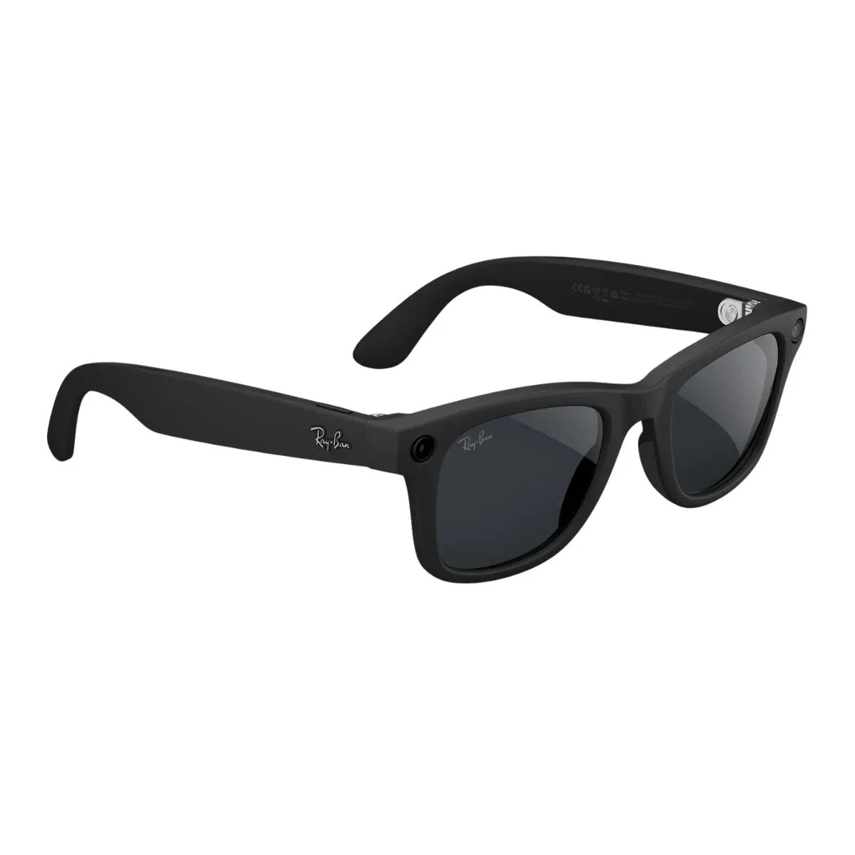 Trendy Ray Ban AI glasses Meta Gen 2, Matte Black frame, Grey Transitions lenses Optorium