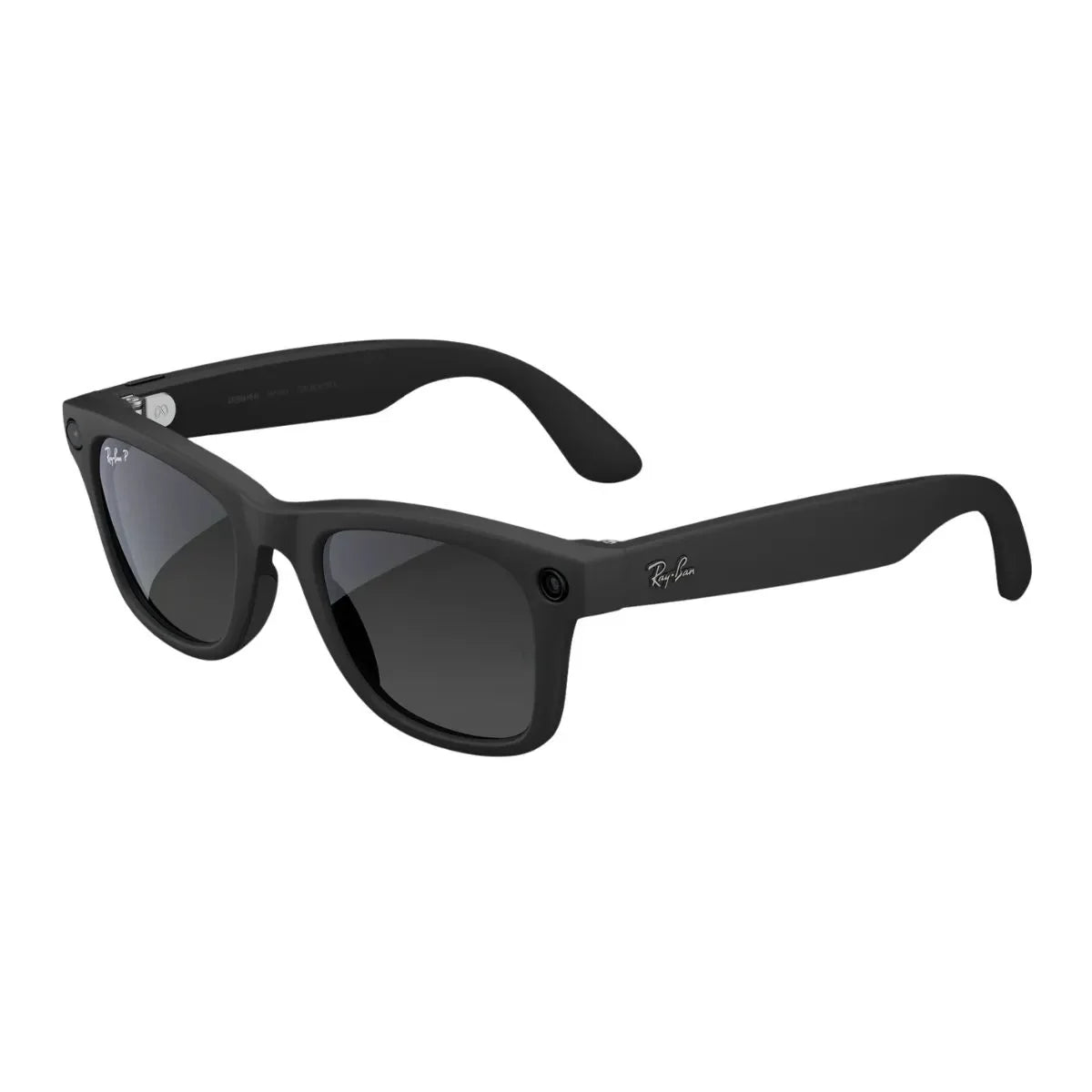 Trending Raybans Meta RW4012 matte black smart glasses AI wayfarer model optorium.