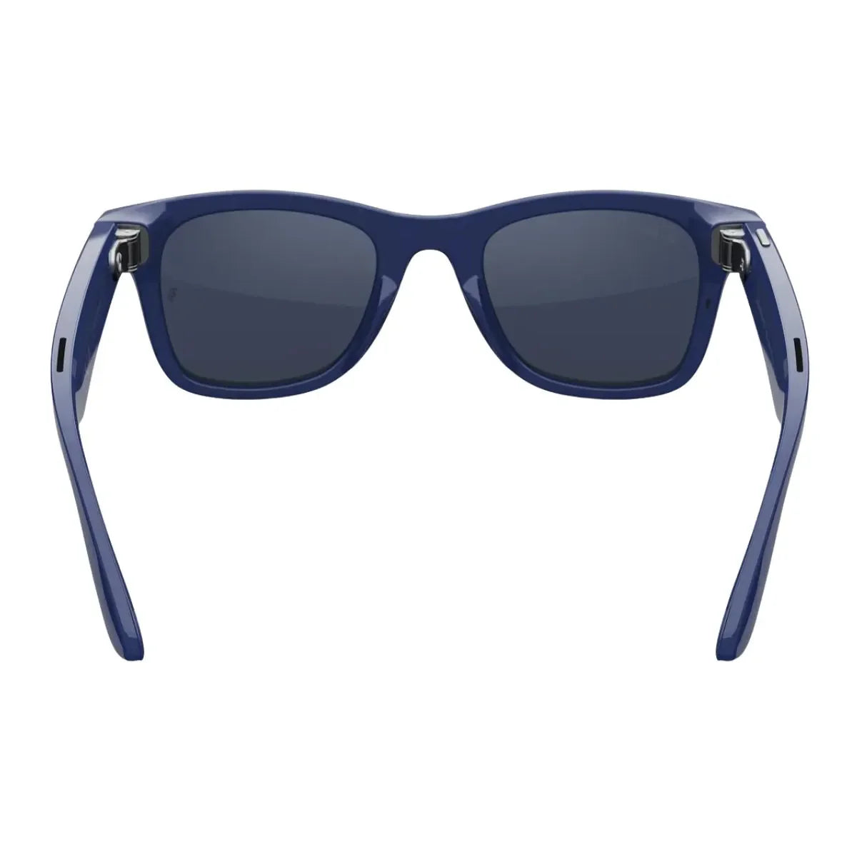 Meta Ray Ban AI glasses Gen 2 RW4012 in Shiny Cosmic Blue with sapphire transition lenses optorium