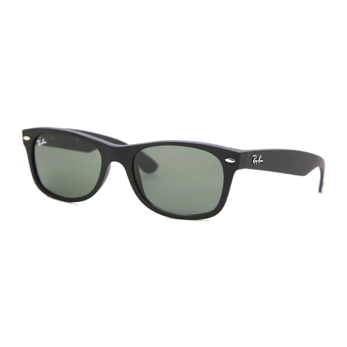 Ray-Ban RB 2132 rectangle unisex sunglasses with green lenses. Available Ray Ban eyewear at Optorium