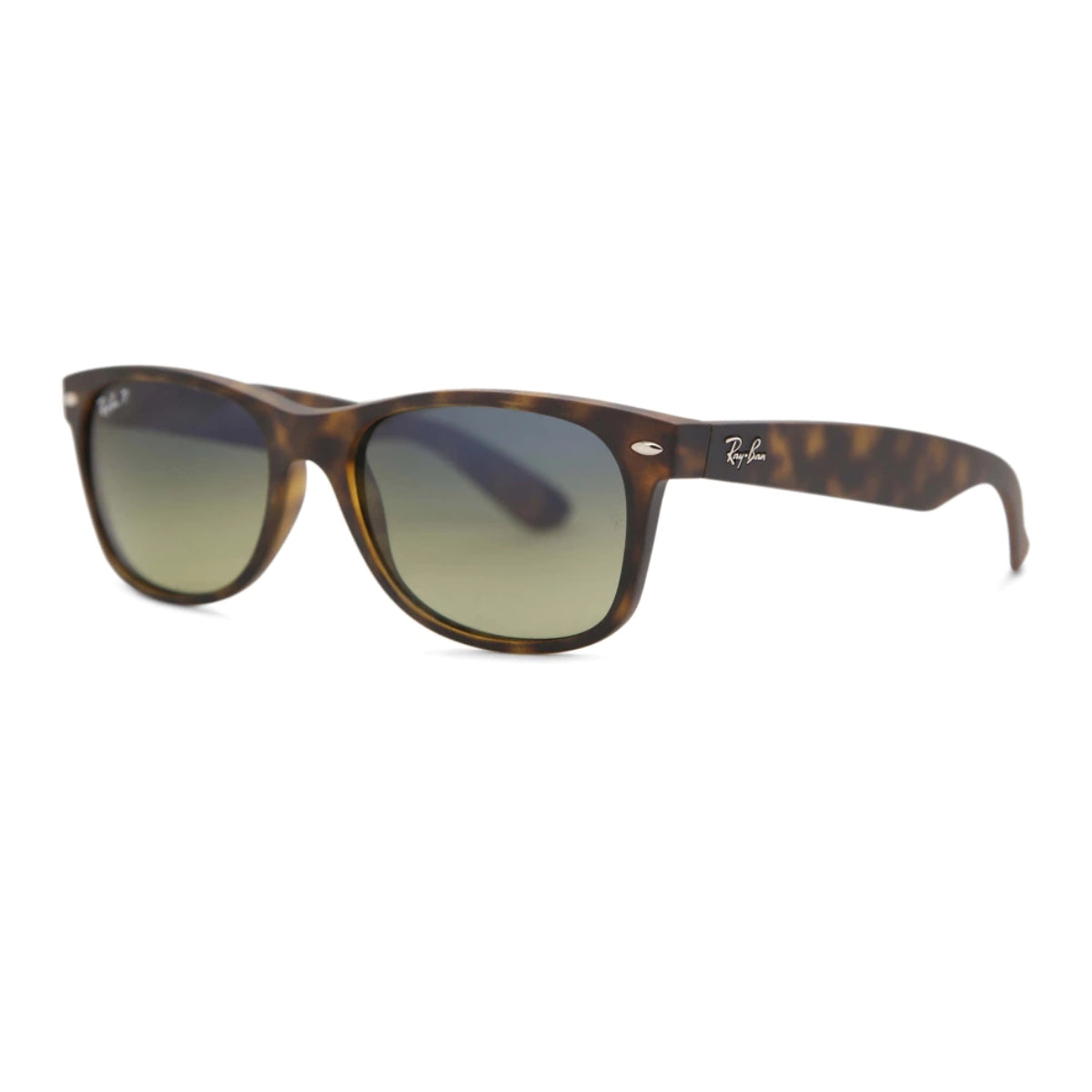"Ray-Ban New Wayfarer RB 2132 stylish UV protection sunglasses with blue lenses for driving, travel, and daily wear – Optorium"