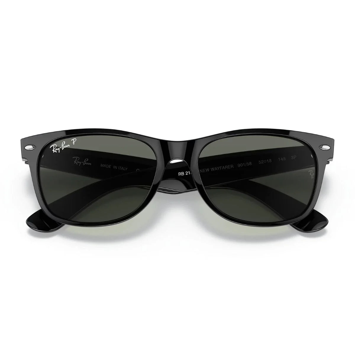 Rayban New Wayfarer Sunglass RB 2132 901/58, classic ray ban brand eyewear, top raybans sunglasses for men & women, UV protection Rayban sunglass, premium rayban polarized sunglass for all-day style optorium.