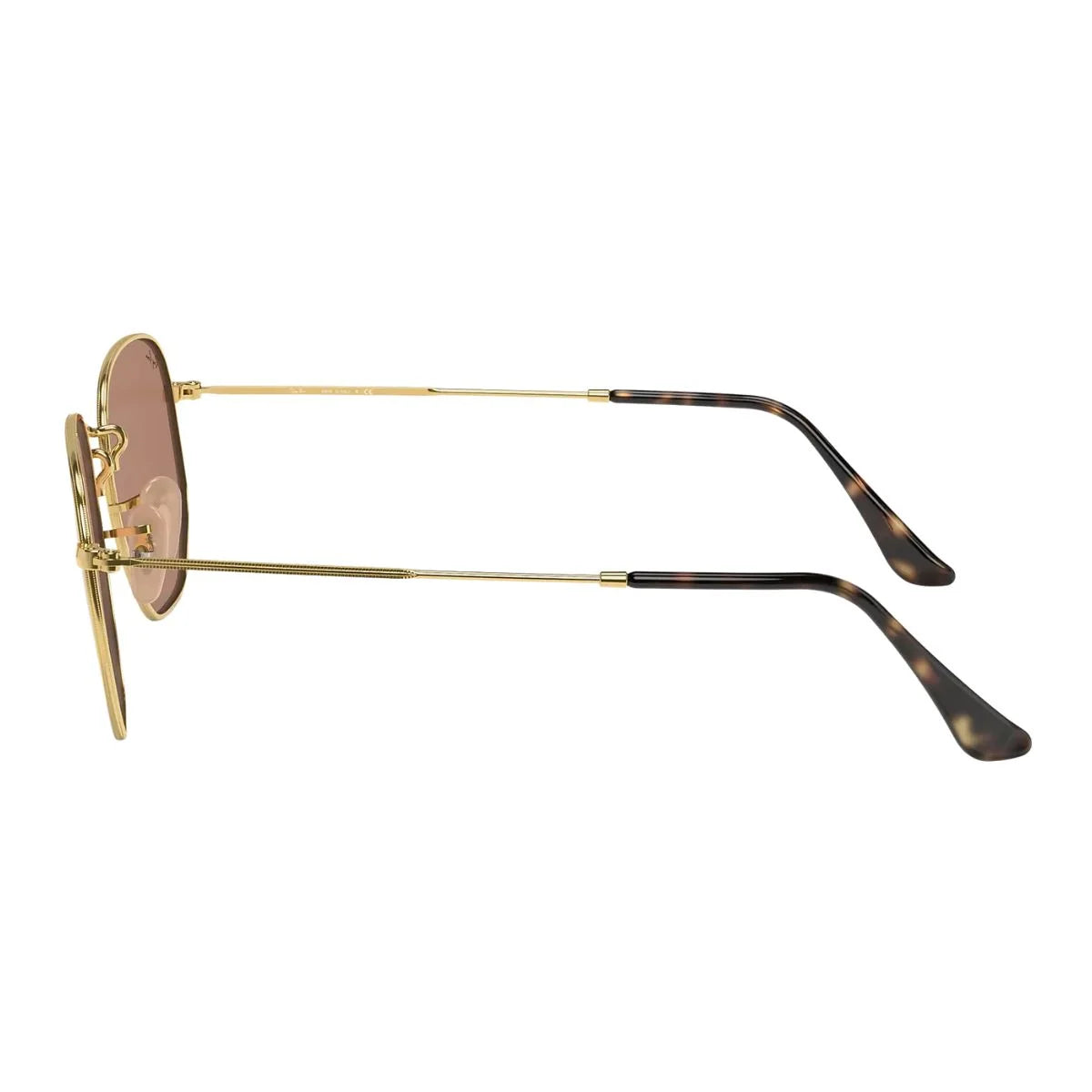 Buy Ray Ban RB3548N hexagonal sunglasses with mirror lenses, unisex style, premium metal frame, and UV protection sunglasses online in India at optorium.