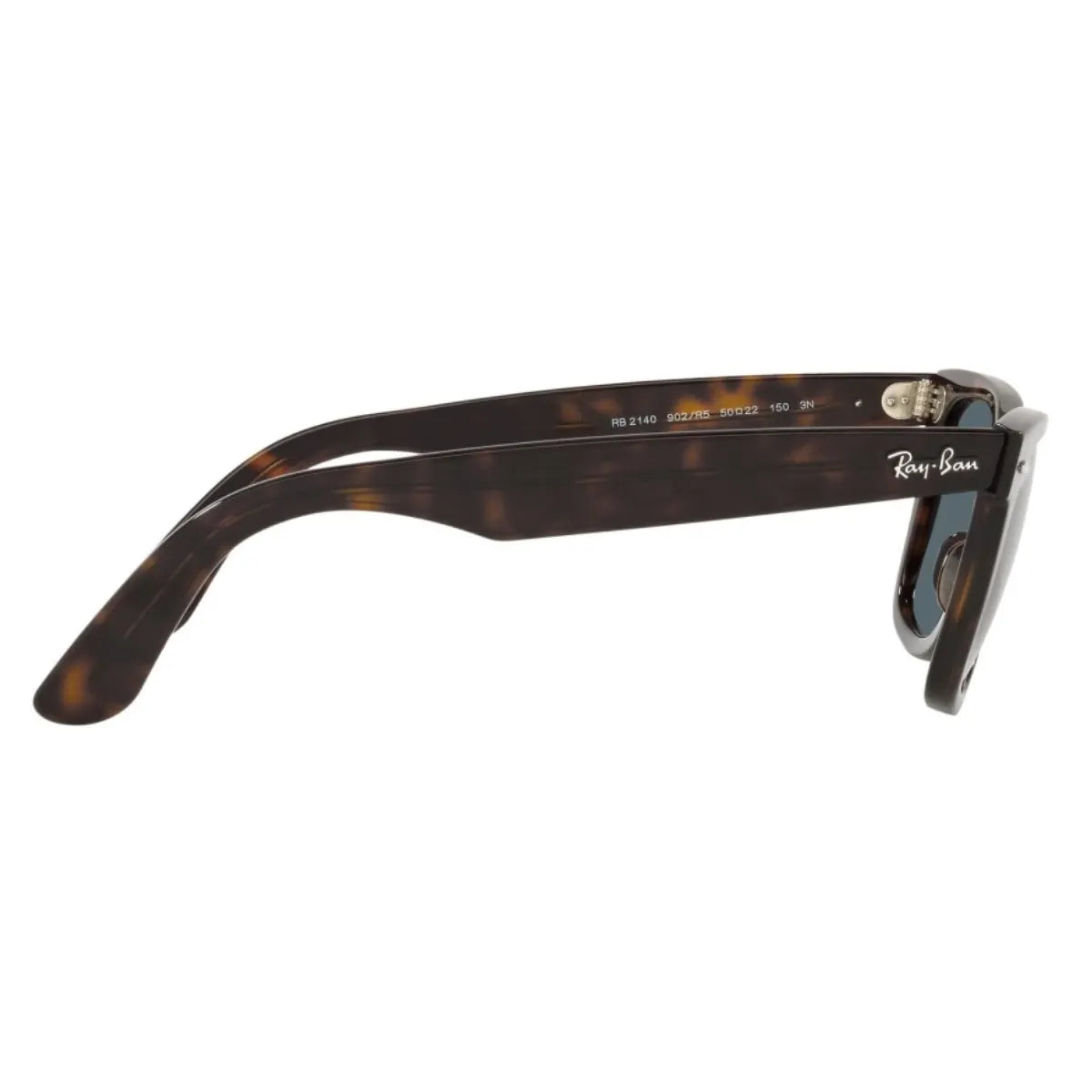 Rayban Wayfarer RB 2140 902/R5 sunglasses in havana, premium raybans sunglasses men with UV protection, trendy square shape rayban sun glass from globally popular ray ban brand optorium.