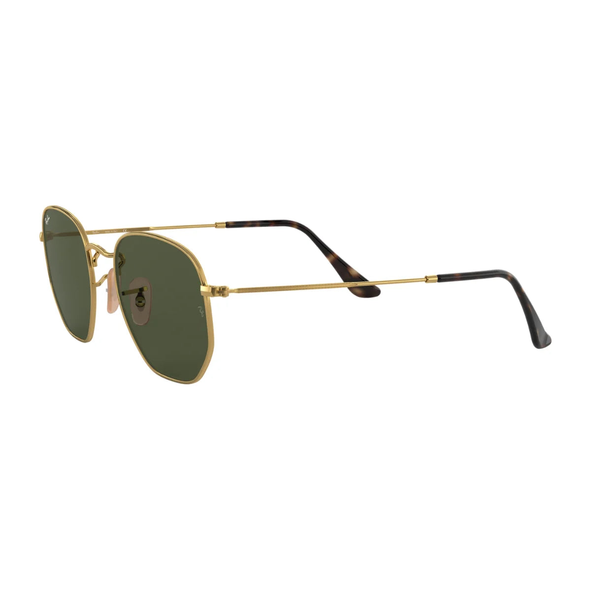 "Buy Ray-Ban RB 3548N 001 sunglasses – retro-inspired gold frame and crystal lenses, perfect for all-day wear."