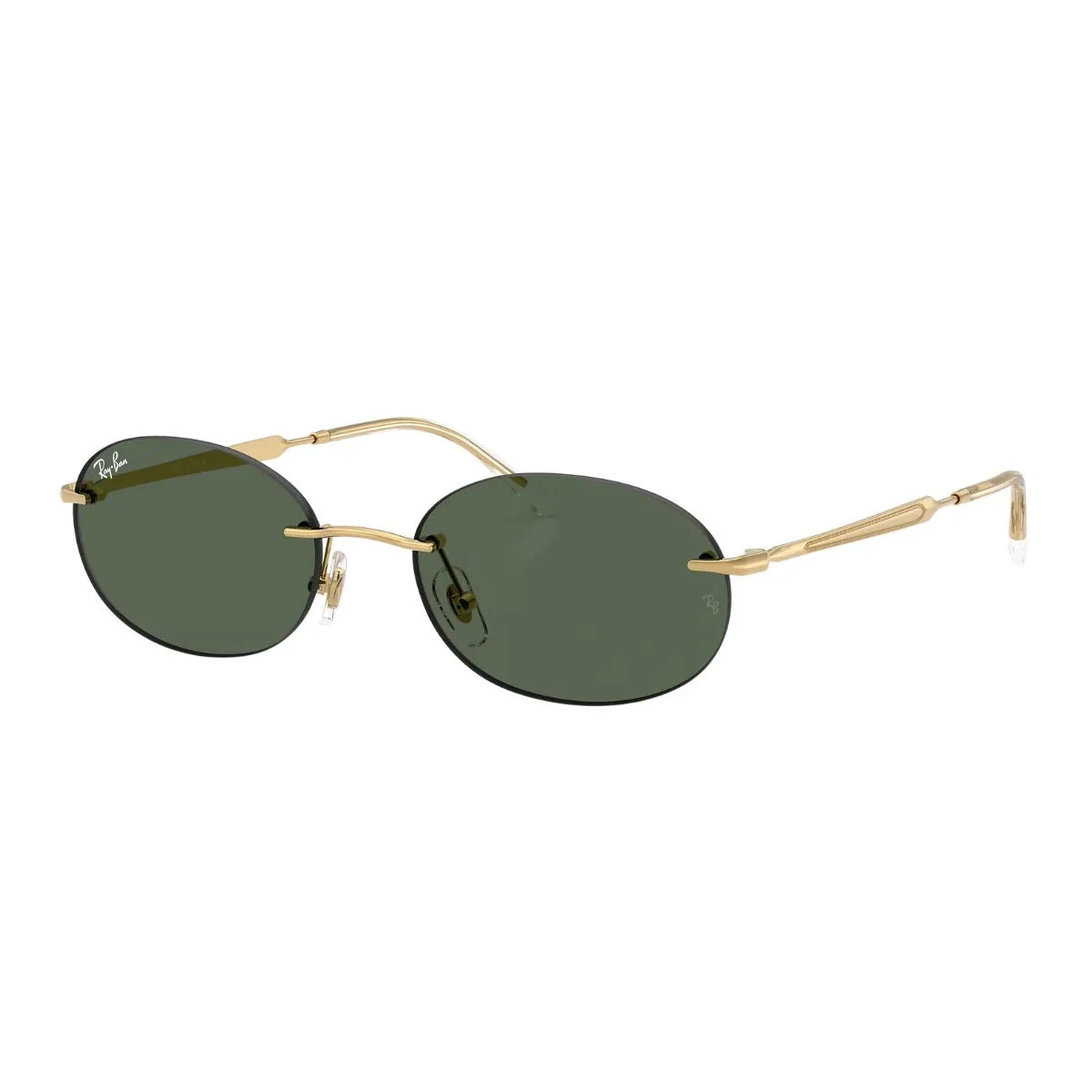 Stylish Rayban Sunglass RB 3767 001/71 , trending rimless oval shape ray ban brand sunglasses. Top raybans sunglasses mens & womens with UV protection and latest sunglasses collection optorium.