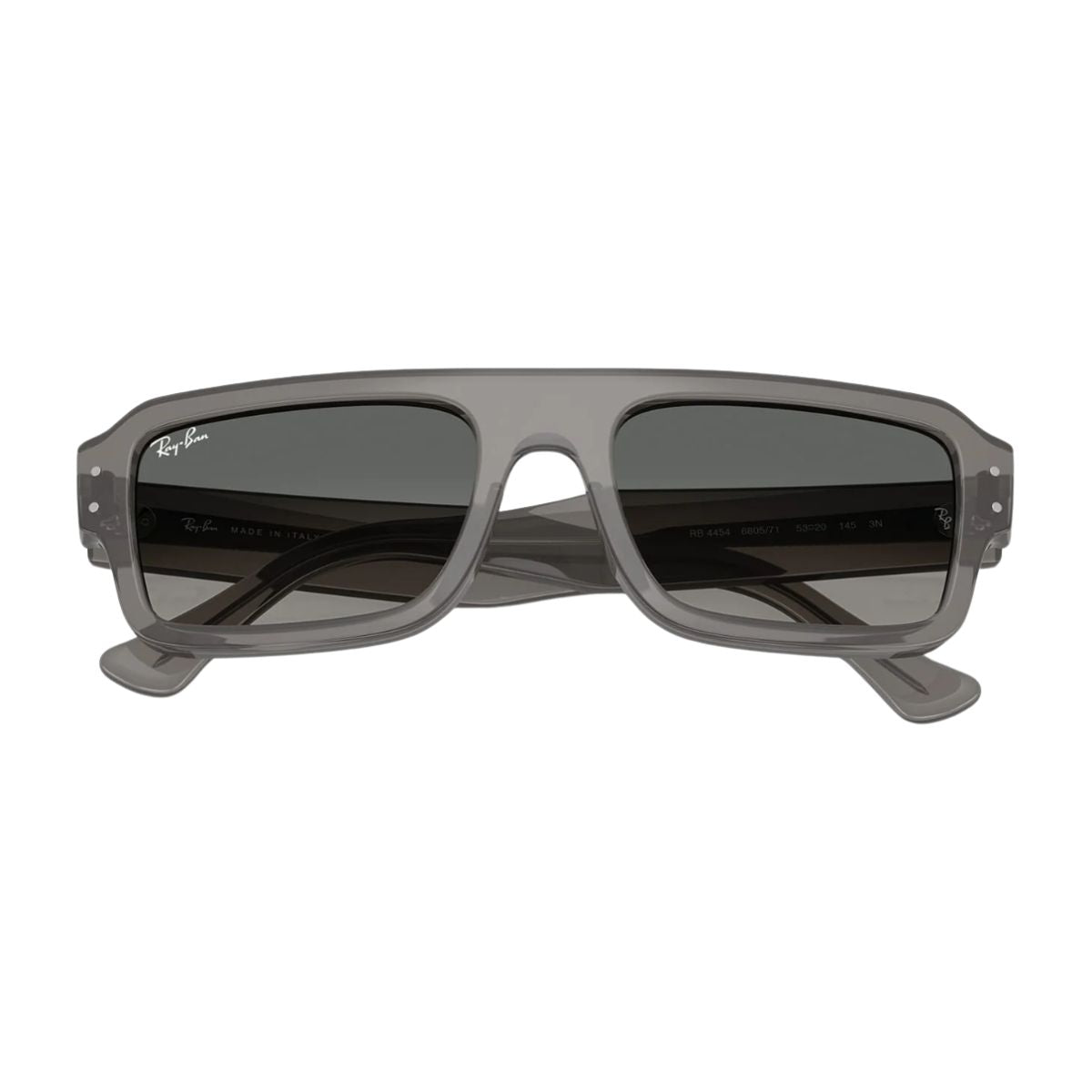Shop Ray-Ban RB 4454 sunglasses featuring a Best rectangular shape, gradient grey lenses, and lightweight comfort for men and women. Find yours today at optorium.