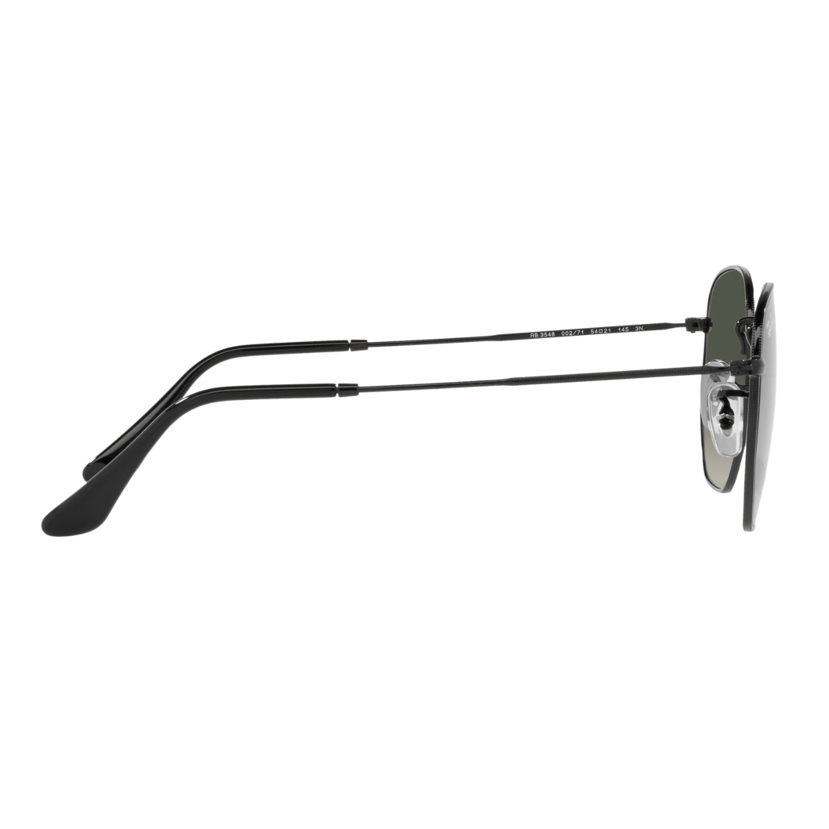 Retro hexagonal sunglasses by Ray-Ban – RB3548N 002/71 black gradient lenses, ideal for stylish summer looks and fashion-forward eyewear trends – shop now at optorium.