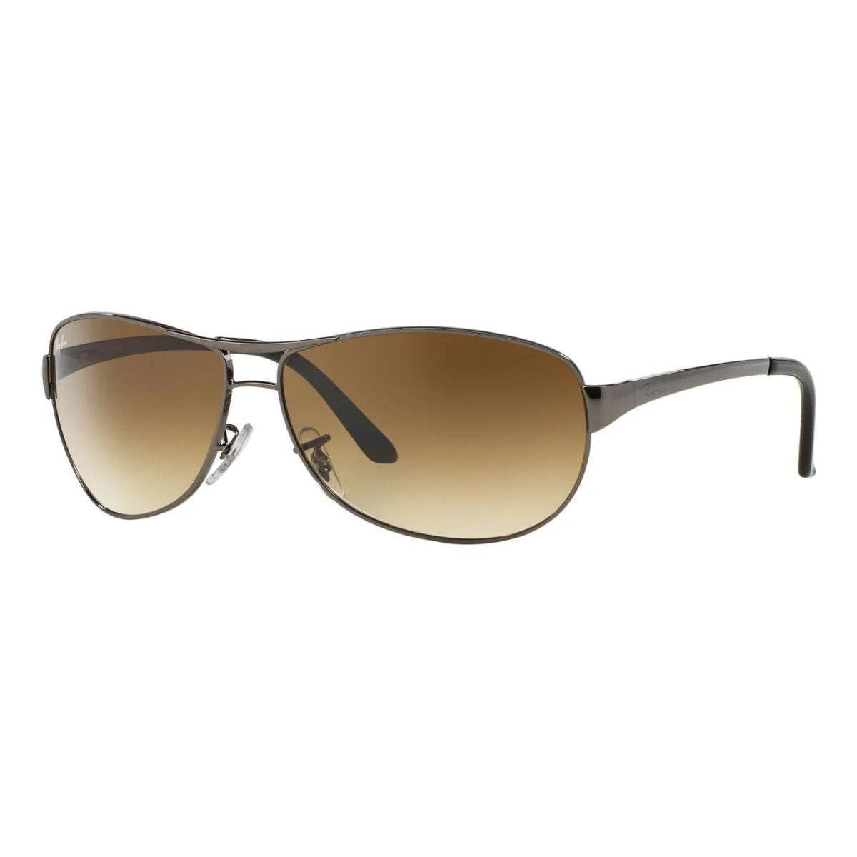 Authentic Ray‑Ban Warrior RB3342 004/51 sunglasses, Rayban sunglasses on men & women, premium Ray‑Ban RB3342 004/51 gradient brown lenses, stylish Ray‑Ban sunglasses for every occasion at optorium.
