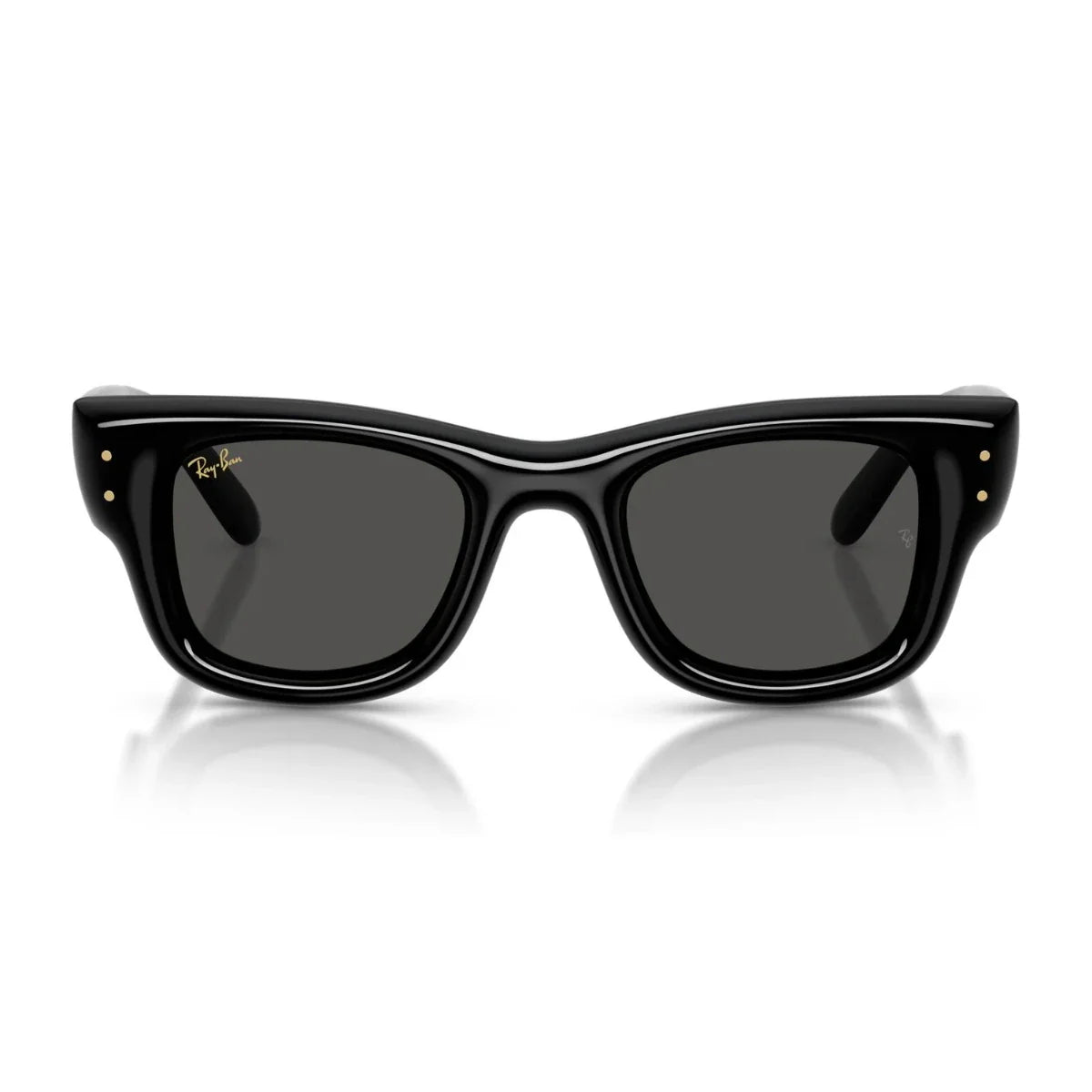 Ray-Ban Wayfarer Puffer shades RB 4940 black colour square sunglasses at Optorium