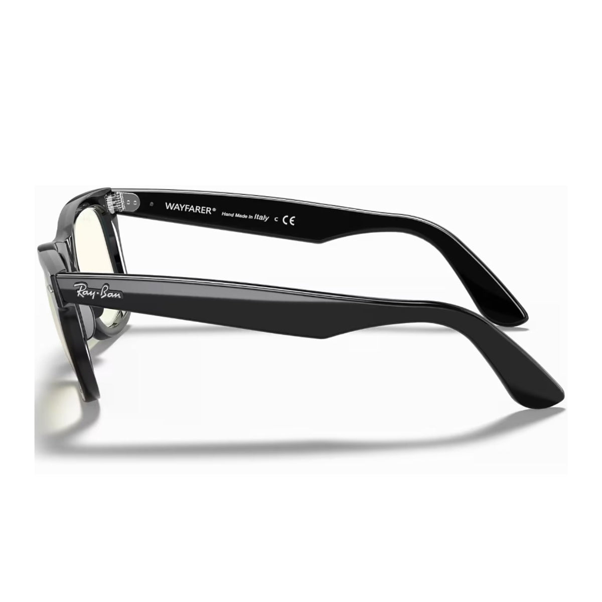 "Ray-Ban sunglasses Wayfarer RB2140 with light-adaptive crystal lenses and black acetate frame – stylish rayban men’s eyewear at Optorium"