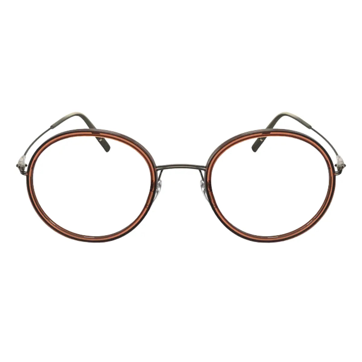 Trending Silhouette eyewear India model 5582 75 6040 with feather-light build, stylish silhouette sunglasses women collection and premium prescription optical frames in brown color optorium.