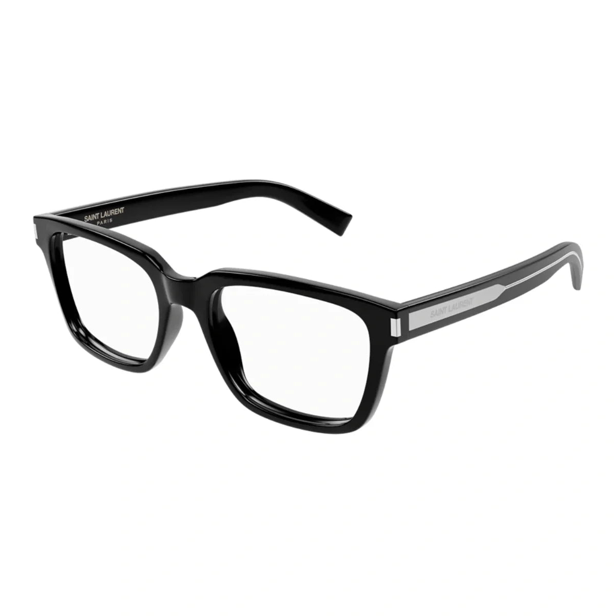 Saint Laurent eyeglasses SL 621 001 square frame at Optorium.
