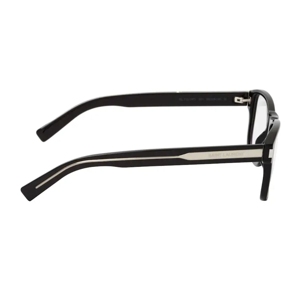 Upgrade your eyewear with the Saint Laurent Frame SL 710 OPT 001. The square frame is made from high-quality acetate for a comfortable fit. A stylish choice for men – shop now at Optorium online!