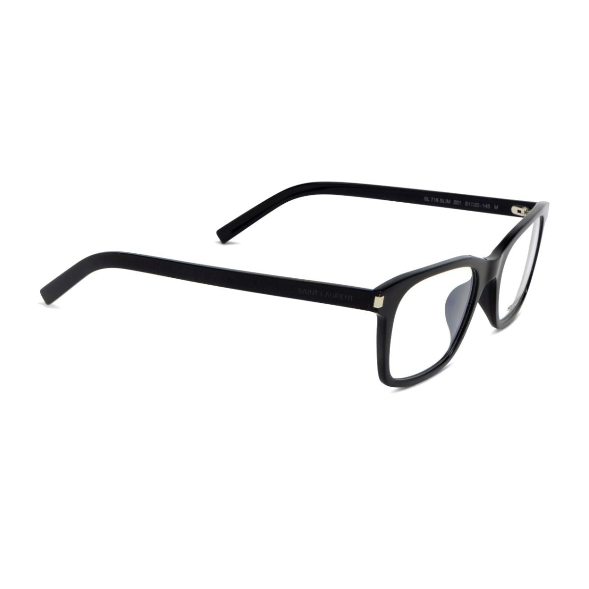 Top-Rated Saint Laurent SL 718 001 Men's Optical Frame – Trendy and durable frame with a sleek design. Shop now online at Optorium.