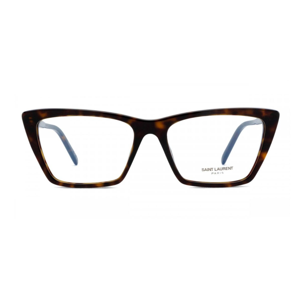 Saint Laurent SL 737 OPT MICA THIN 002 cat eye frame for women – premium acetate build, stylish design, and a perfect fit for all-day wear. Buy now online at Optorium.