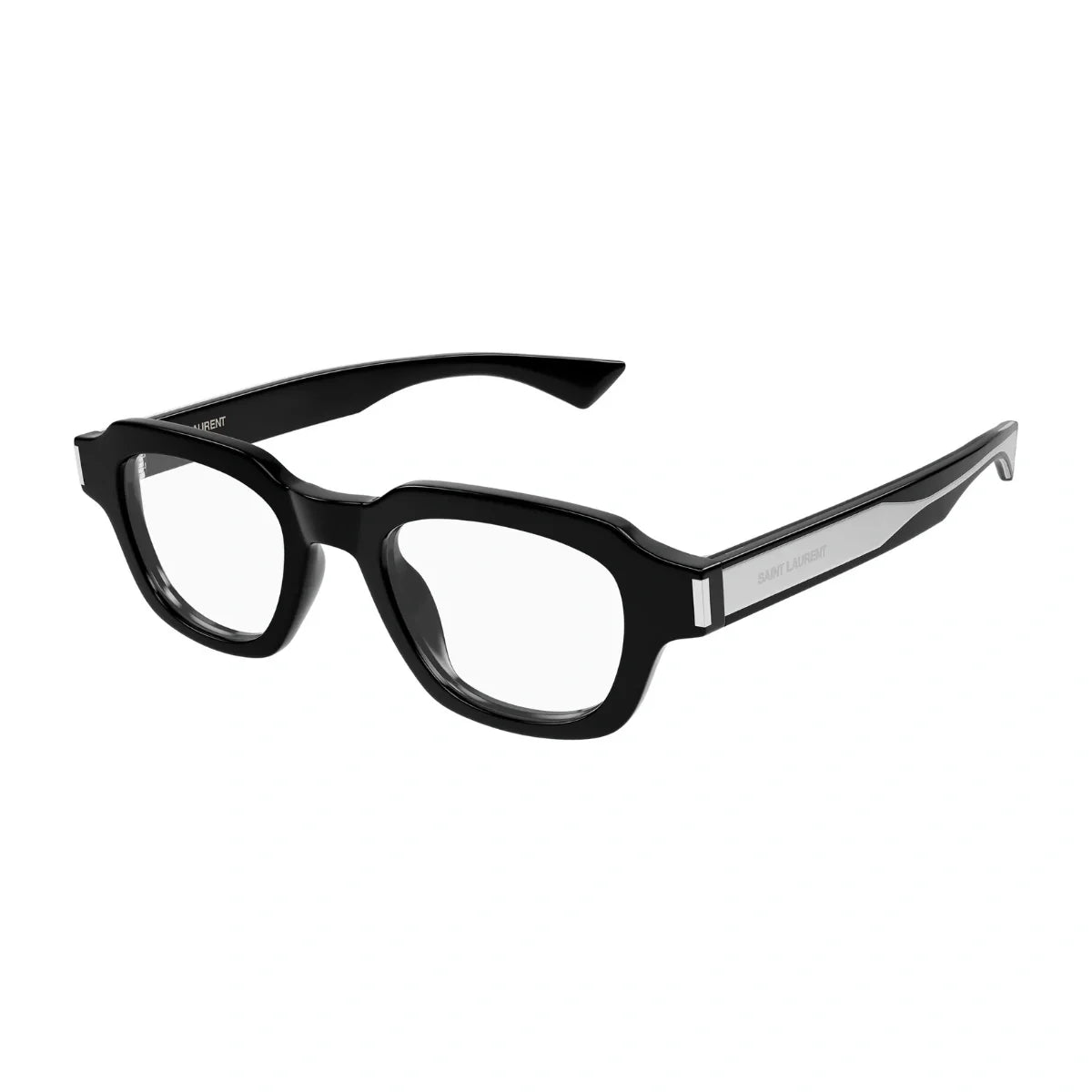 Saint Laurent unisex eyeglasses SL 791 OPT 001 square full rim optical frame at Optorium.