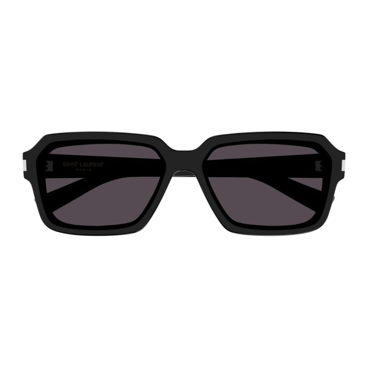 Saint Laurent Sunglass SL 611 001 square shape design in black color, premium Saint Laurent sunglasses for men with UV protection, YSL sunglasses men trending style optorium