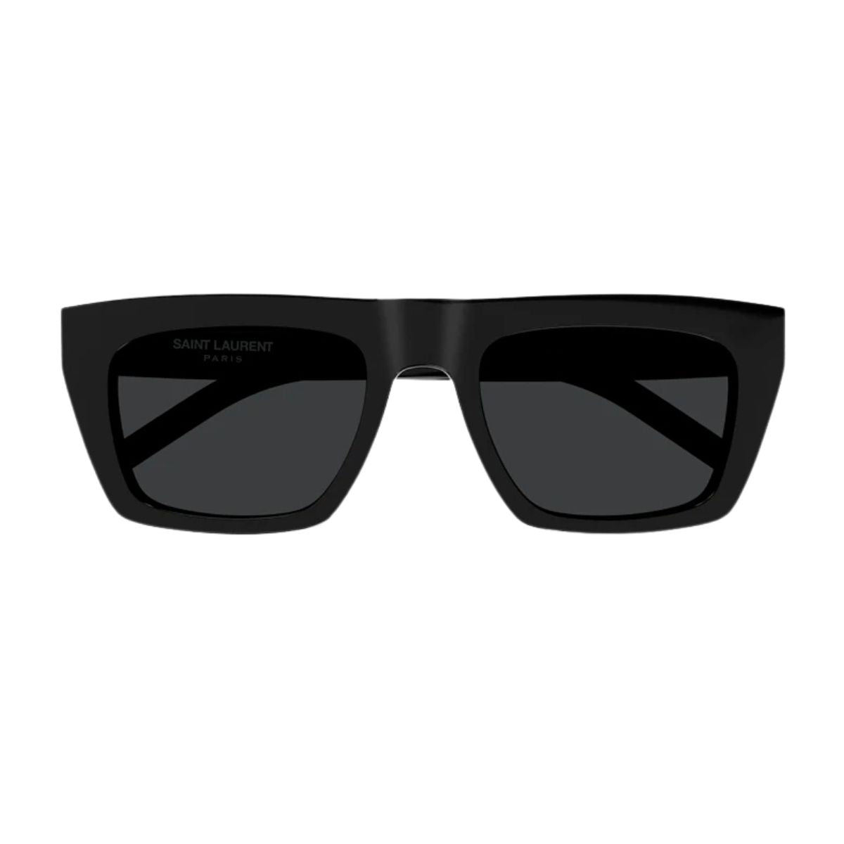 Saint Laurent SL M131 001 sunglasses – Stylish black square-shaped men’s sunglasses with UV protection. Luxury eyewear available online at Optorium.