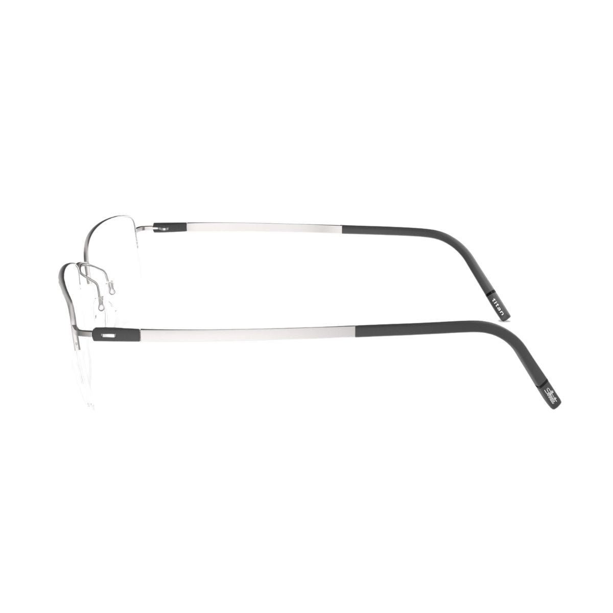 "Prescription Silhouette Half Frame 5571 75 6760 eyeglasses online at Optorium."