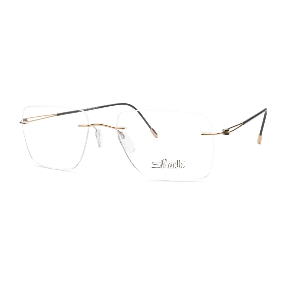 Silhouette Square optical frame 5569 DN 7530 at Optorium