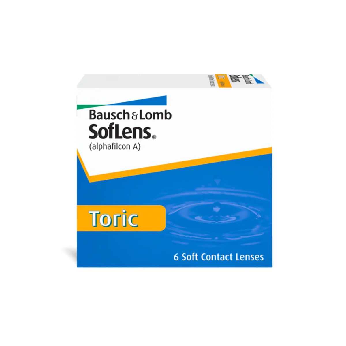 "SofLens Toric Monthly Disposable for Astigmatism (6 Lens Pack) optorium"