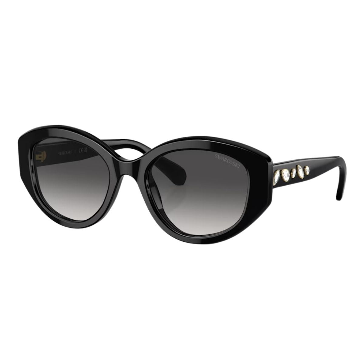 "Buy Stylish Swarovski Black Cat Eye Goggles For Women Available At Optorium"