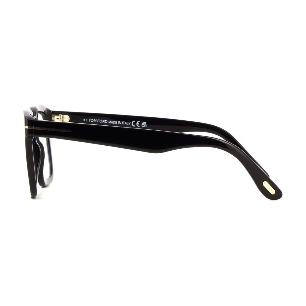 "Tom Ford TF 6025 B black optical frame, lightweight and trendy online at Optorium."