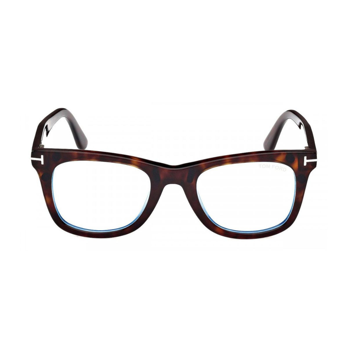 "Tom Ford TF5970-B 052 optical frame in Havana with clip-on lenses, online at Optorium."