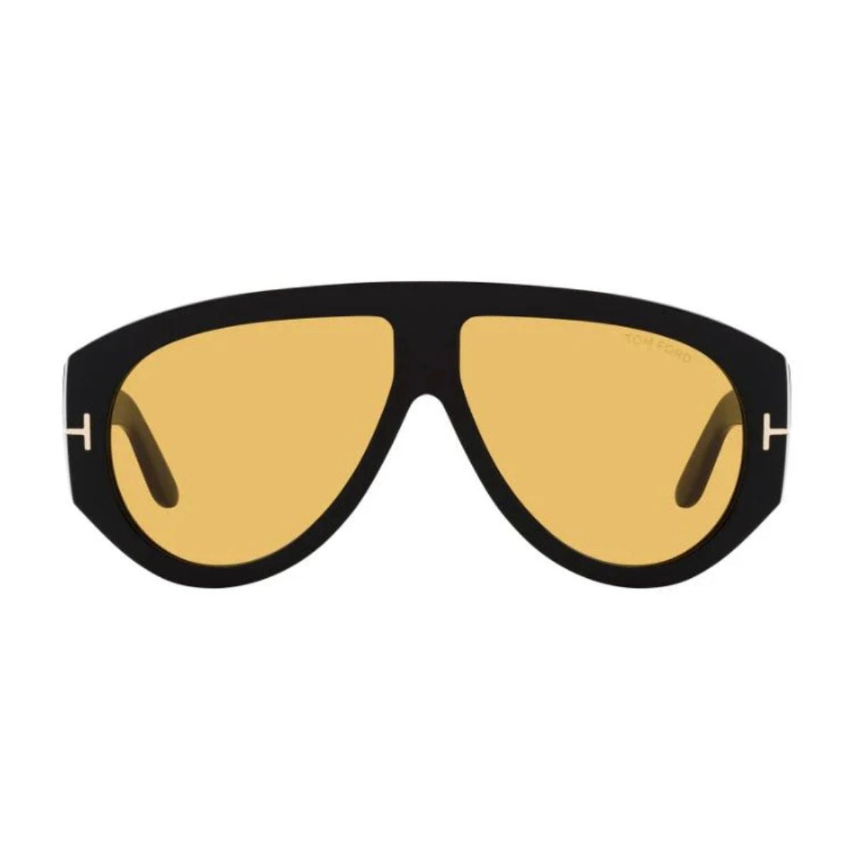 Tom Ford Branson TF 1044 01E aviator sunglasses for men, shiny black frame. Available online at Optorium.