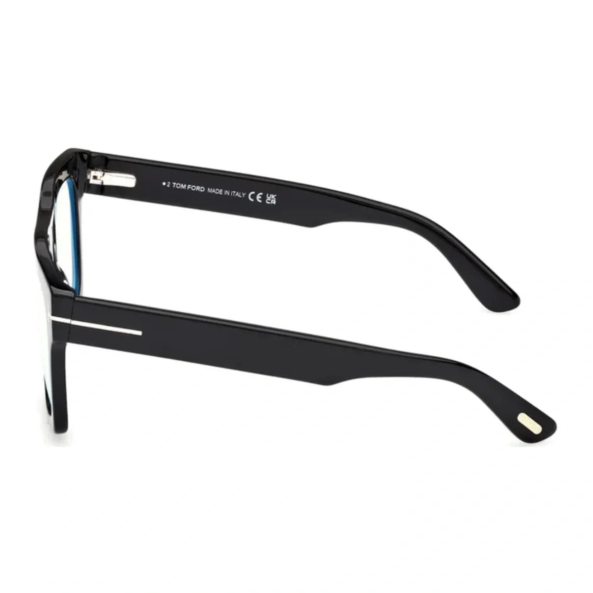 Tom Ford optical frame TF 6068-B 001 square clip-on eyeglasses online at Optorium