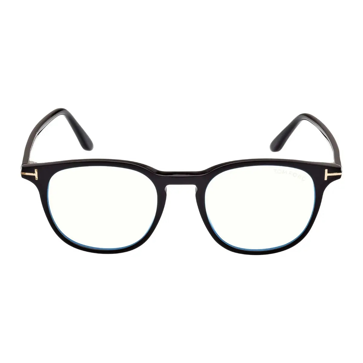 Authentic Tom Ford Eco Frame TF5832-B 001 eyeglasses in shiny black color, tom ford spectacles and optical frames for men & women online at optorium.