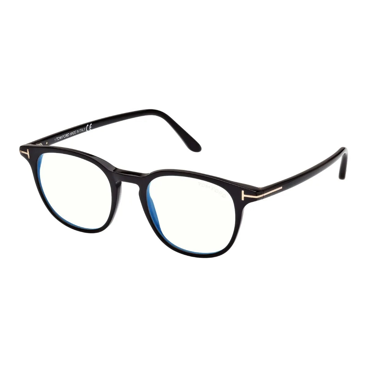 Tom ford eyewear TF5832-B 001 in shiny black color, designer Tom Ford glasses and optical frames for men & women online at optorium.