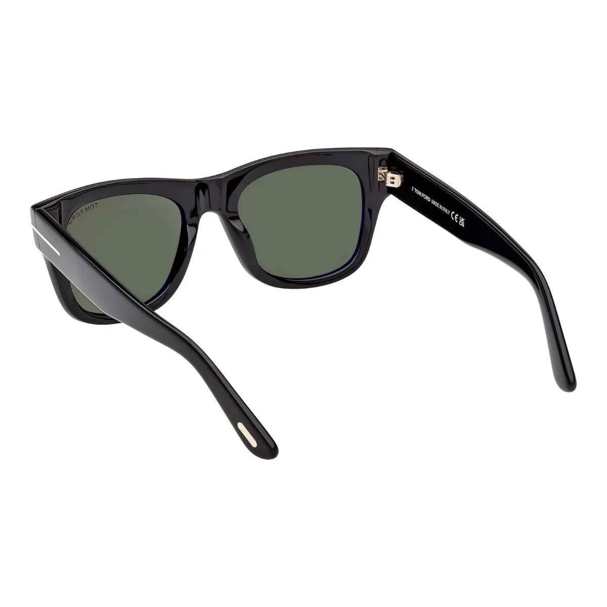 Shop Tom Ford Finn-02 Sunglass TF1304 01N men’s luxury eyewear with square shape, acetate frame, and classic Tom Ford branding online optorium