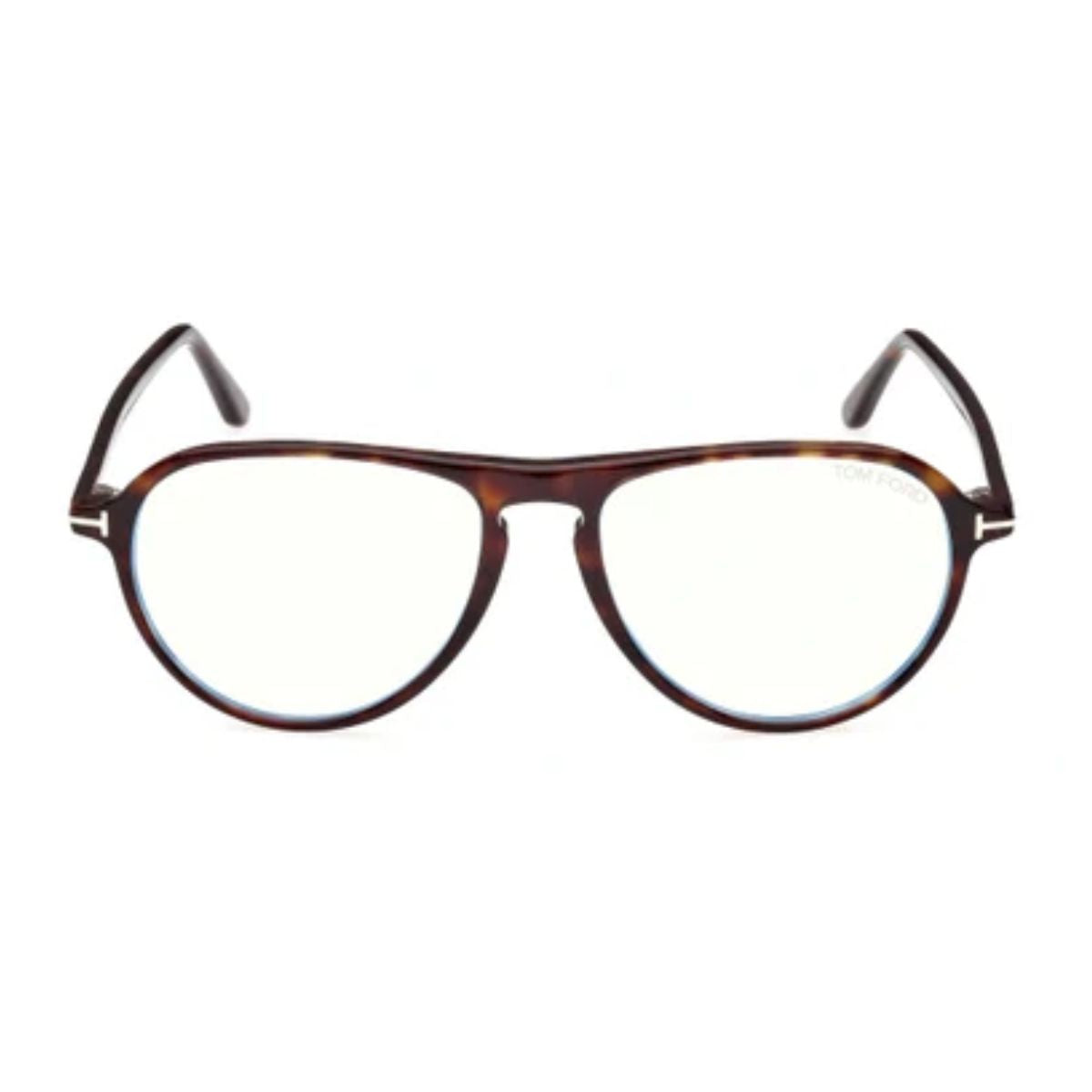 Explore Tom Ford eyewear with stylish acetate Aviator frames in brown havana, perfect for modern sophistication and clarity with prescription lenses. Available now at optorium.