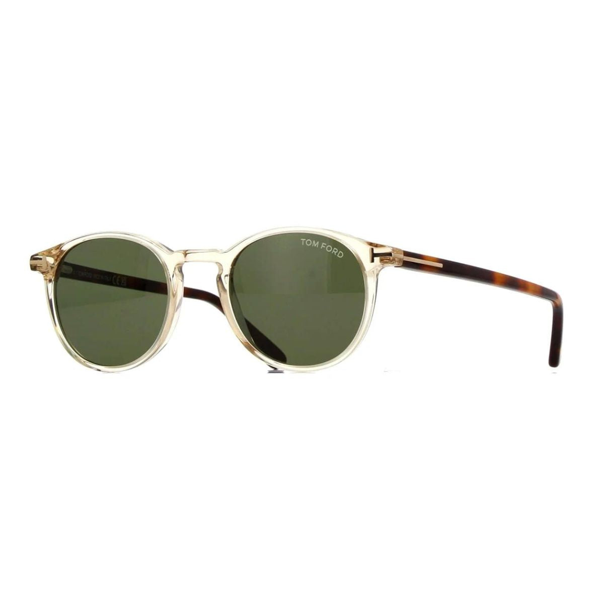 "Stylish Tom Ford Andrea-02 round sunglasses, UV protection available at Optorium."