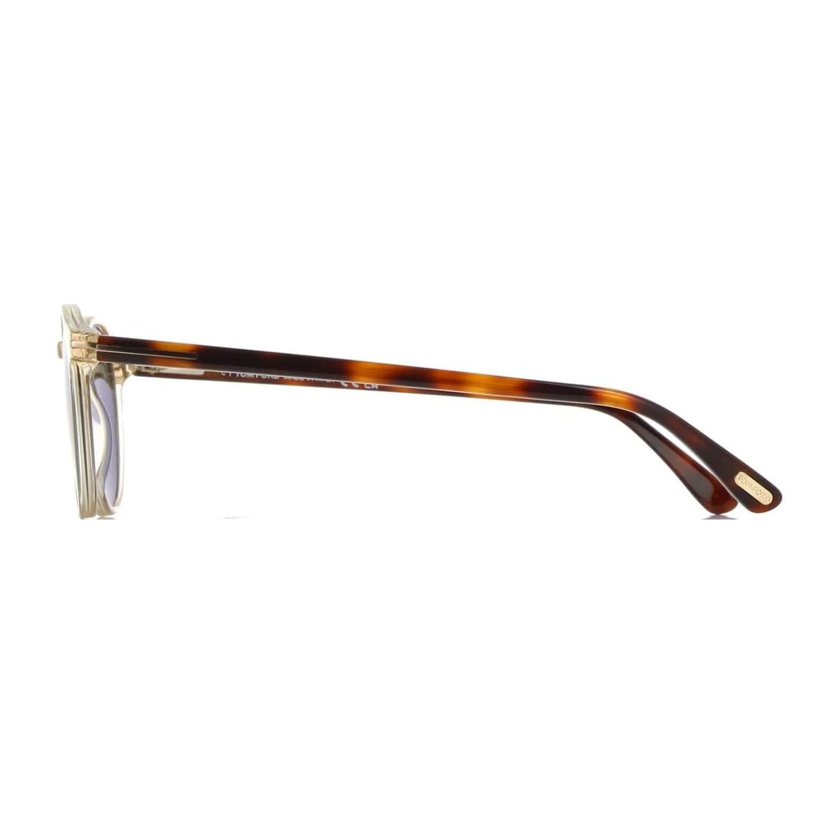 "Tom Ford Andrea-02 round sunglasses, UV protection eyewear for men and women."