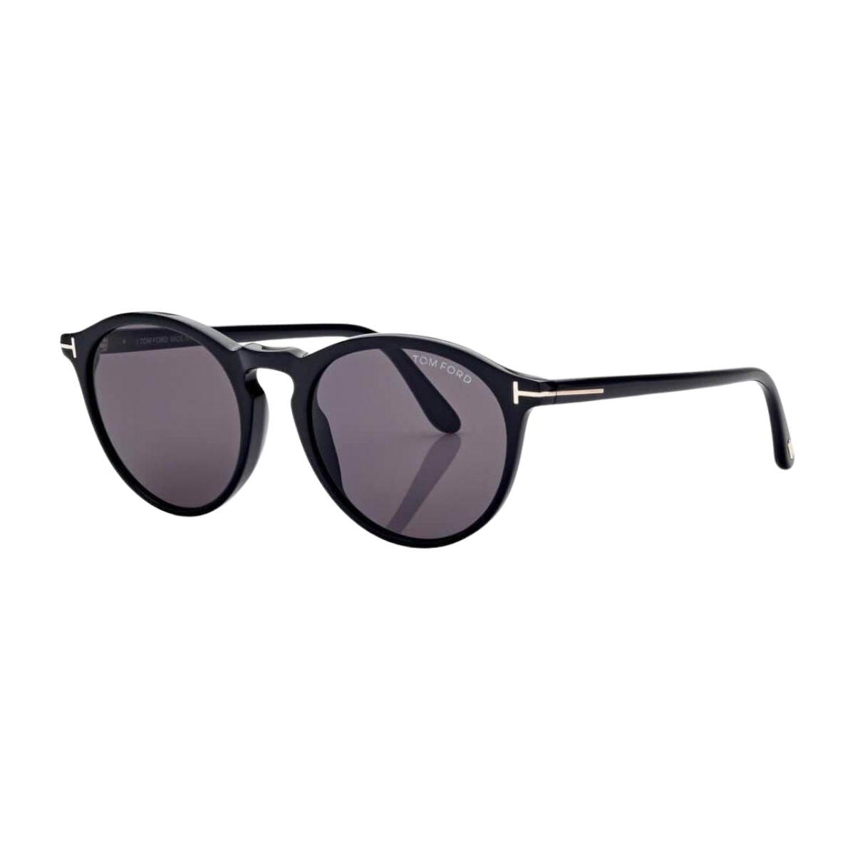 Explore Tom Ford sunglasses for men & women collection with TF904 01A shiny black – luxury sunglasses with UV protection, elegant round design, and unmatched style by Tom Ford eyewear at optorium.