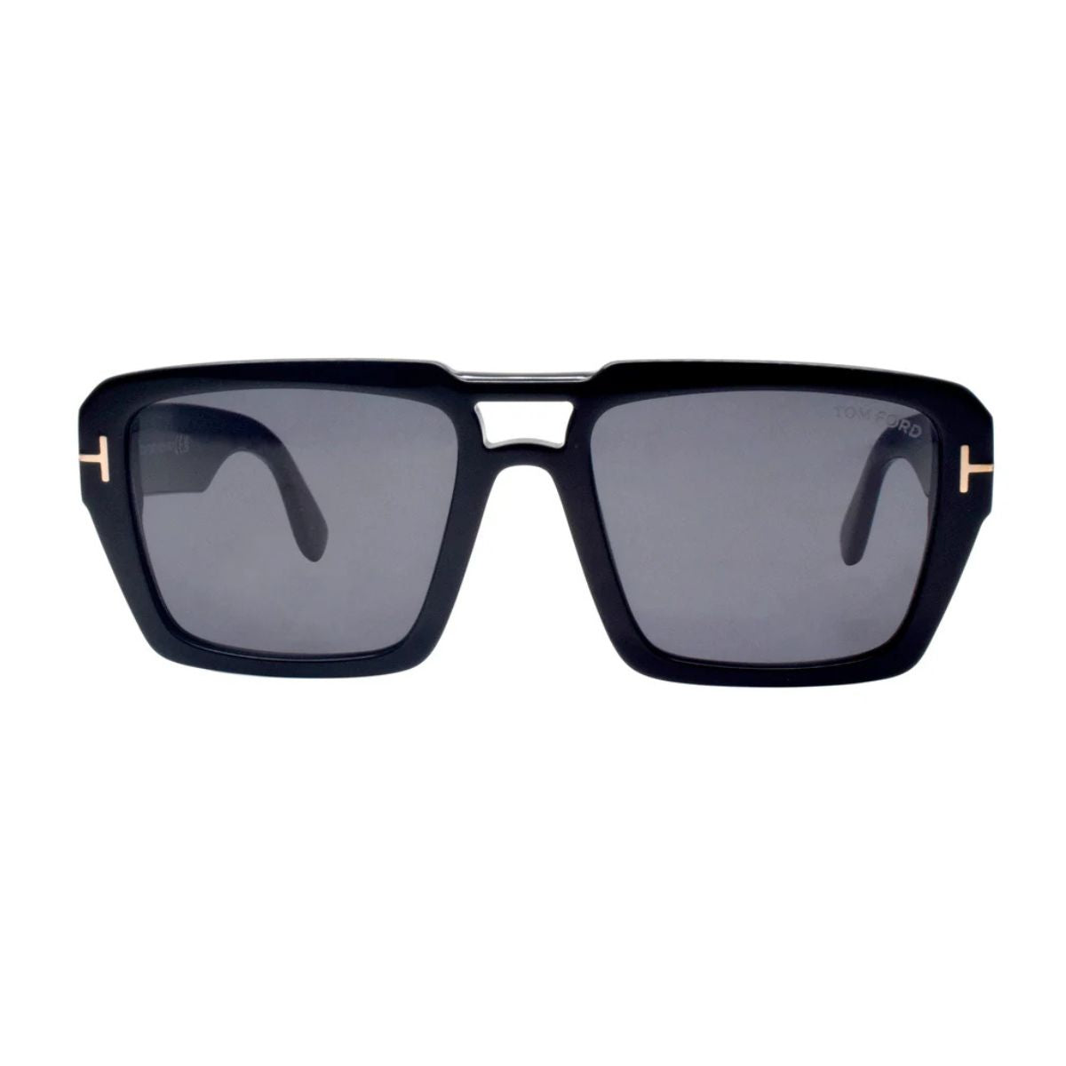 Tom Ford Redford luxury sunglasses for men with black grey lenses, featuring a Pilot frame and full rim design for premium UV protection eyewear from Tom Ford eyewear optorium.