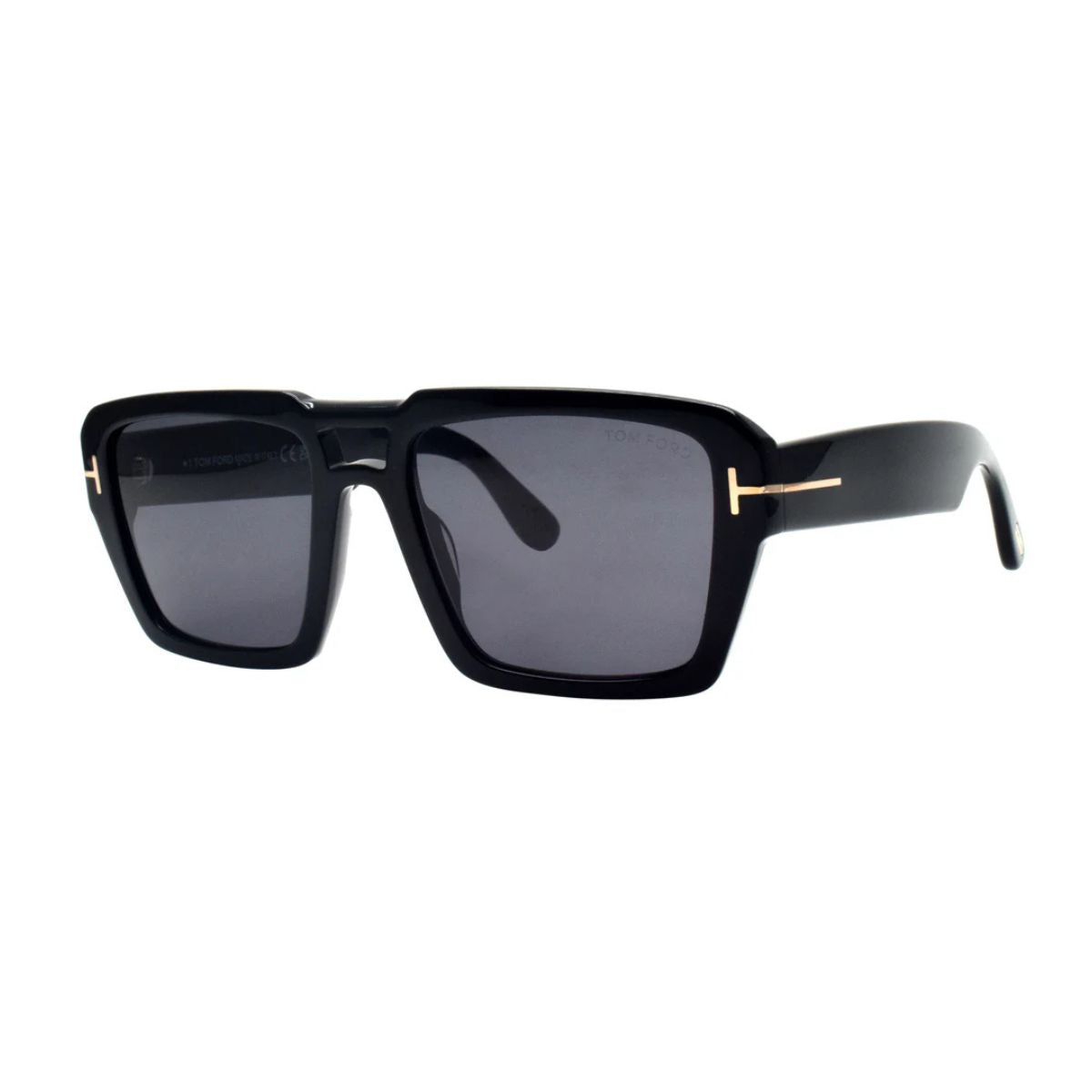 Tom Ford FT1153 Pilot frame sunglasses in shiny black finish with UV protection and high-end craftsmanship, a top choice in luxury Tom Ford eyewear and branded sunglasses optorium.