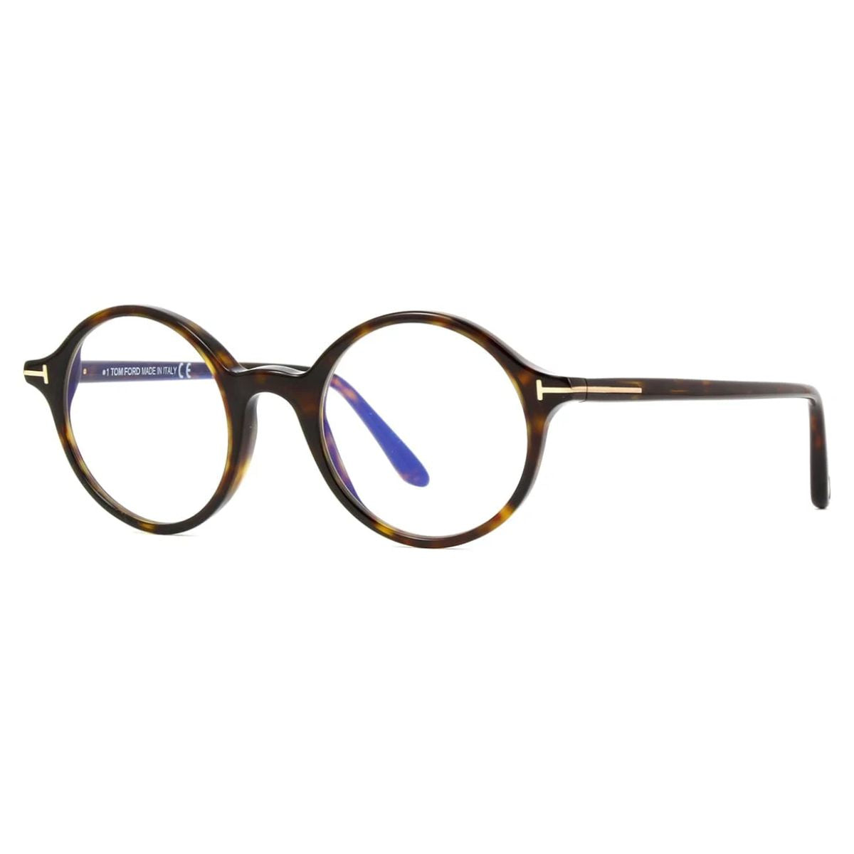 "Tom Ford Rounded Anti Reflection Eyeglasses For Men's At Optorium"