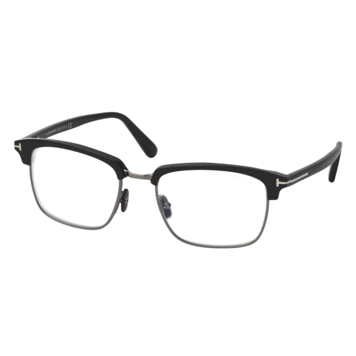 "Wayfarer Tom Ford TF 5801 Black Color Optical Glasses For Mens | Optorium Eyewear"