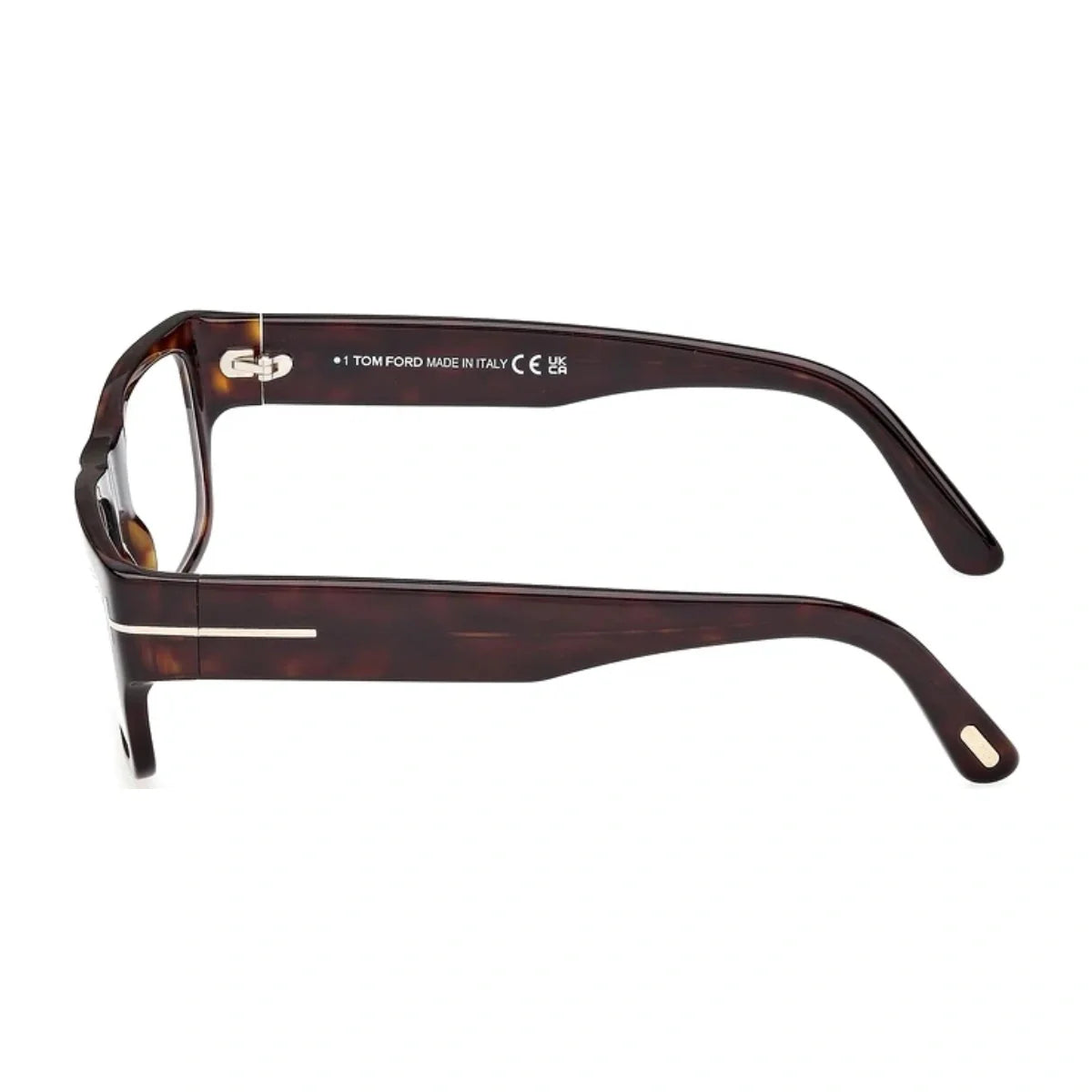 Tom Ford eyewear TF 6034-B ECO 052 luxury rectangle optical frame at Optorium