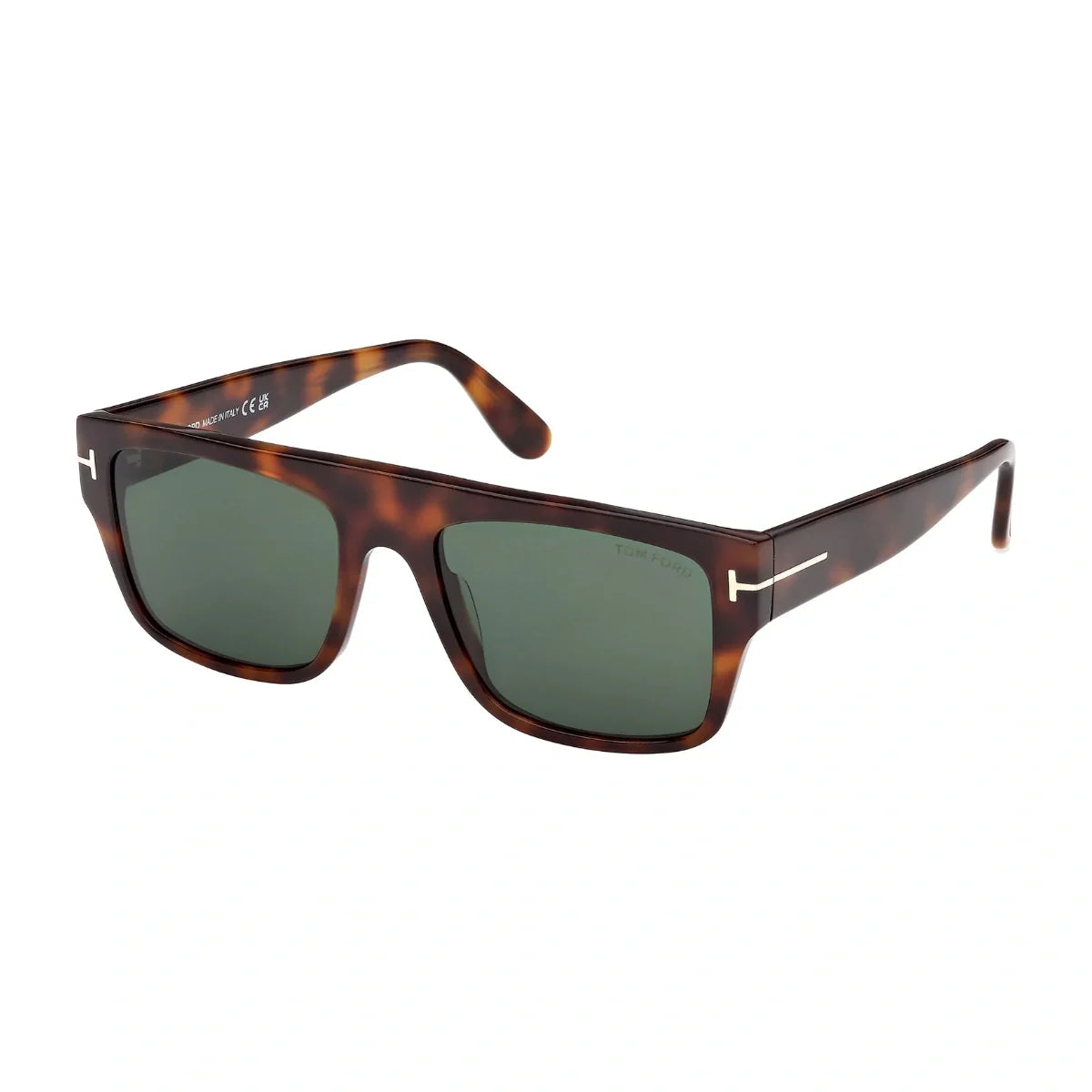 Tom Ford sunglasses TF907 53N men’s goggles with UV protection in Havana colour – Optorium