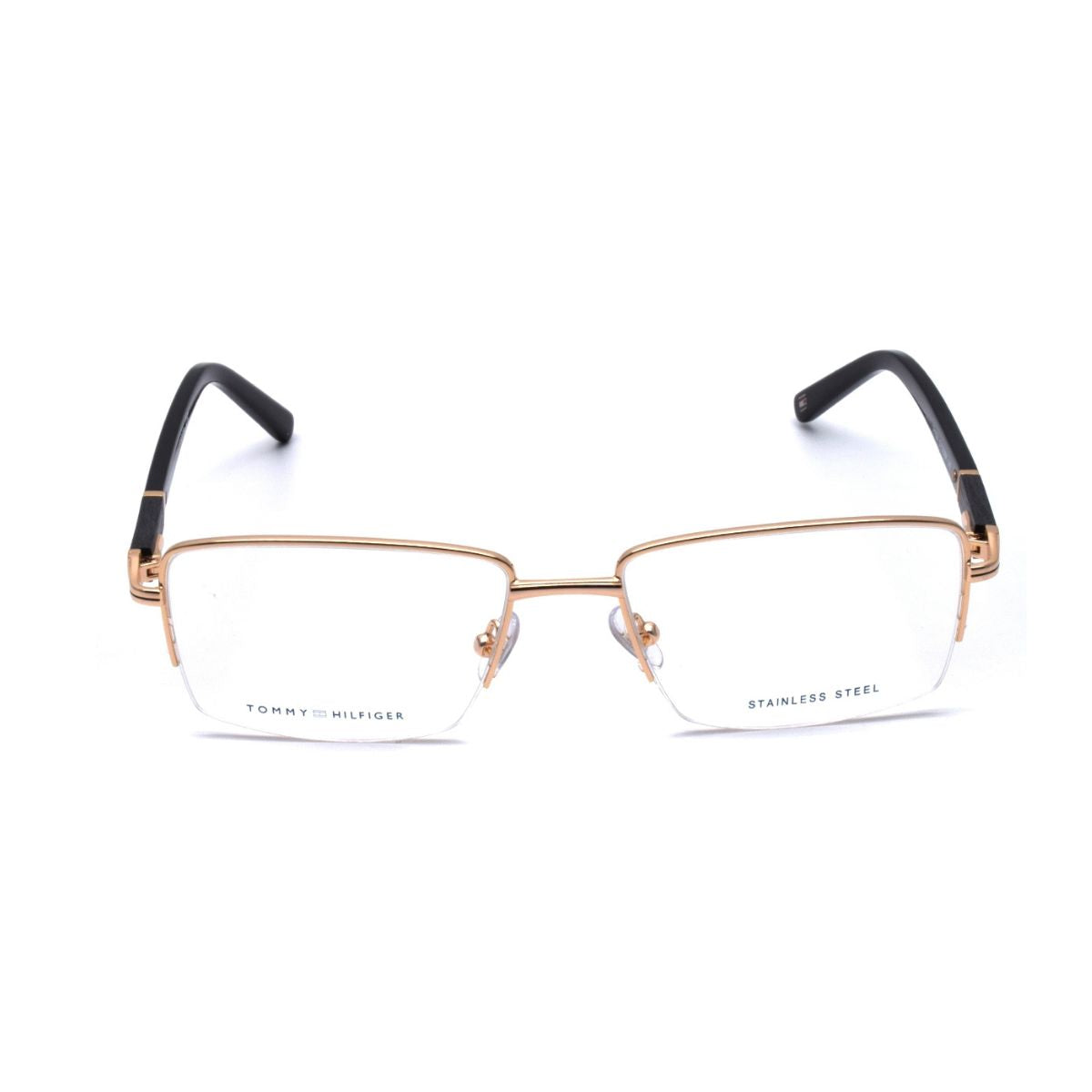 "Tommy Hilfiger 1029 C8 square half frame for men's at optorium"