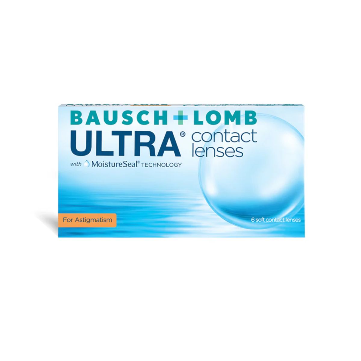 "Bausch + Lomb Ultra For Astigmatism: Monthly Contact Lenses"