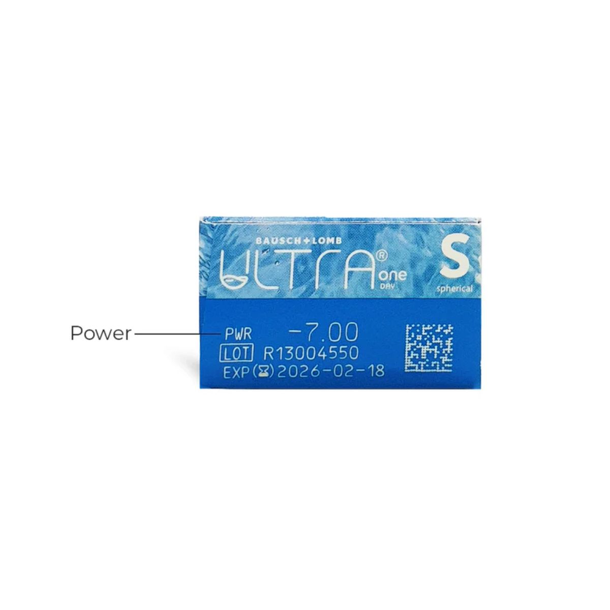 "Bausch & Lomb Ultra One Day Contact Lenses - Optorium Daily Disposable Left eye prescription"
