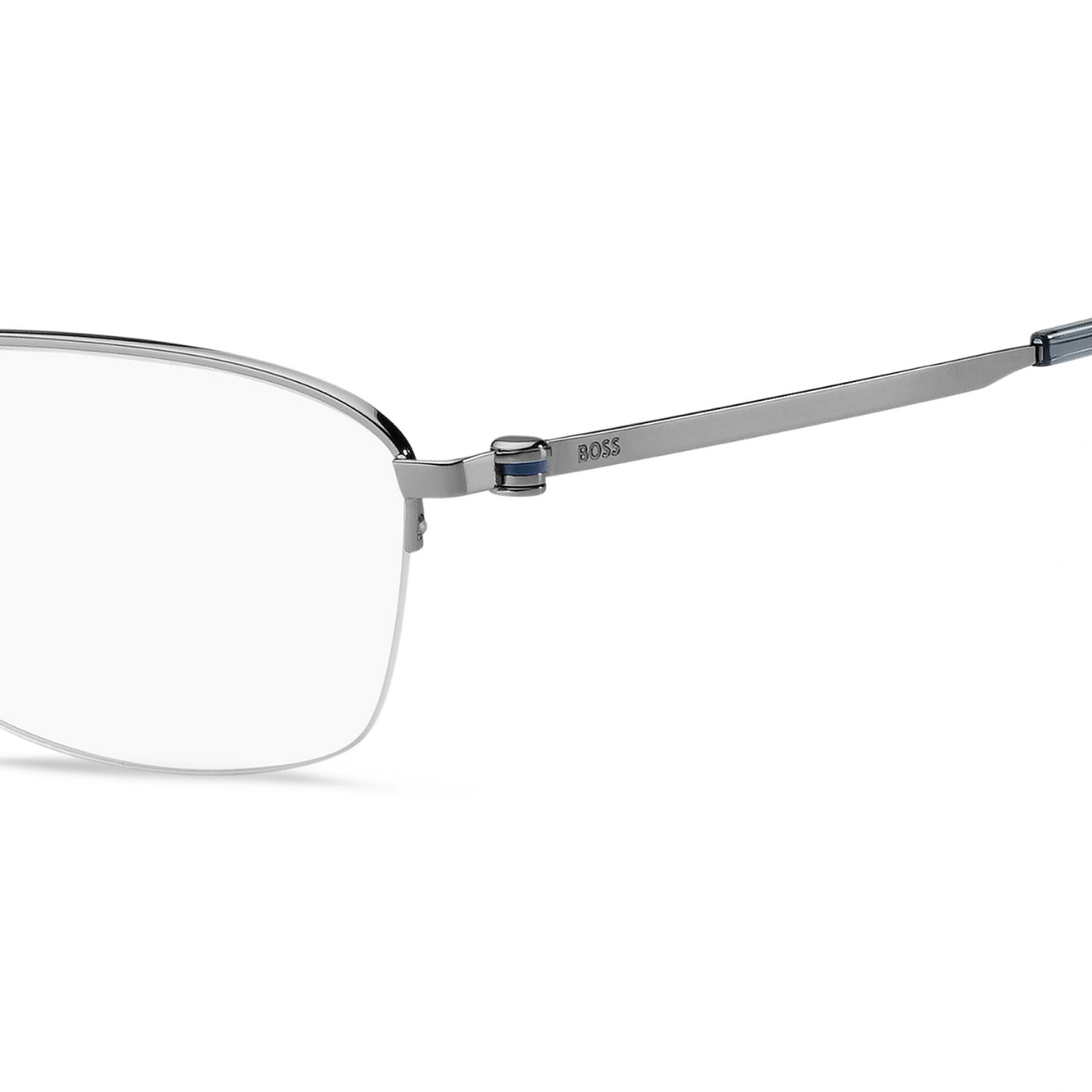"Buy Boss 1472 F R81 Silver Half Frame For Women's At Optorium"