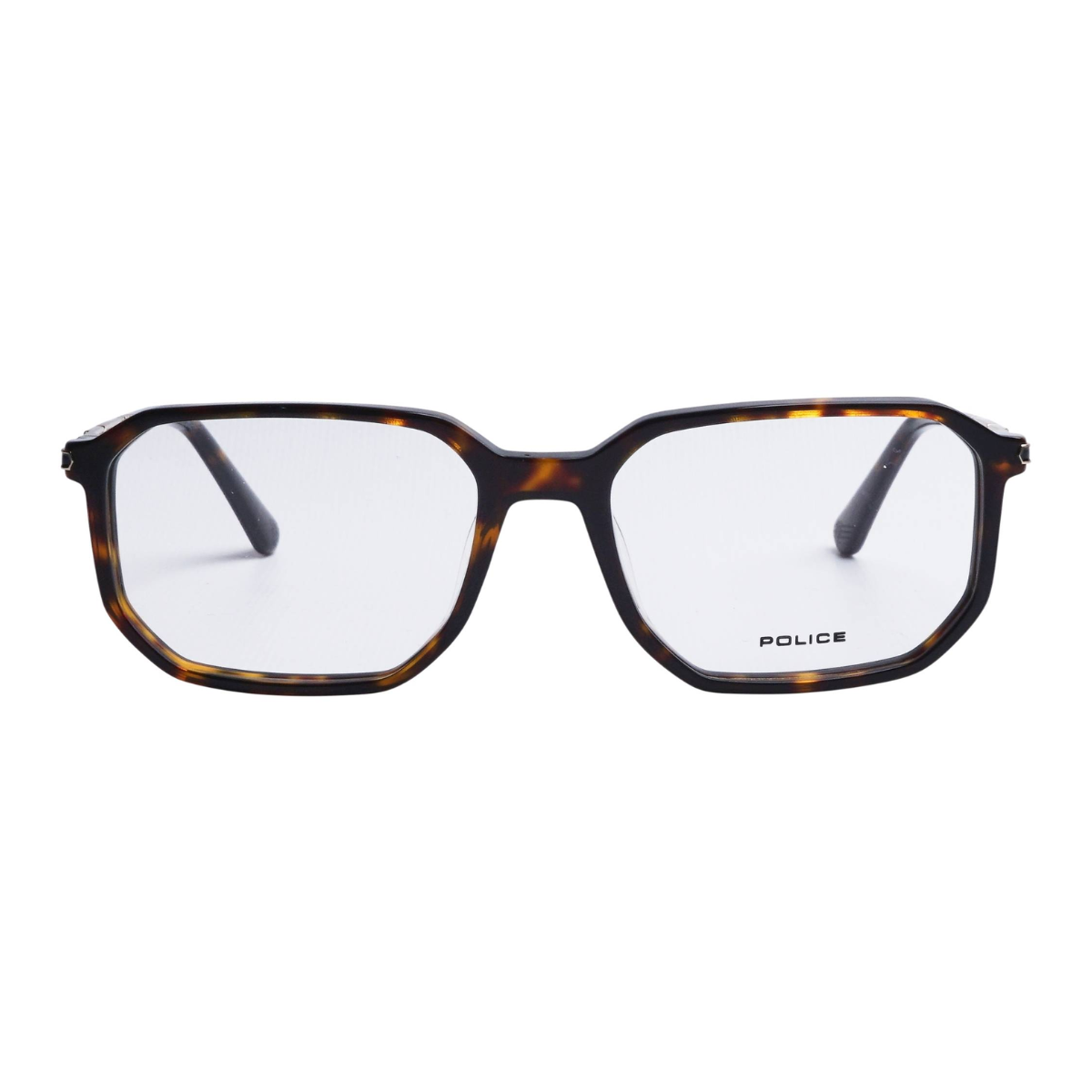 "Buy Online Police VPLF82K 0722 Square Eyeglasses Frame For Men's At Optorium"